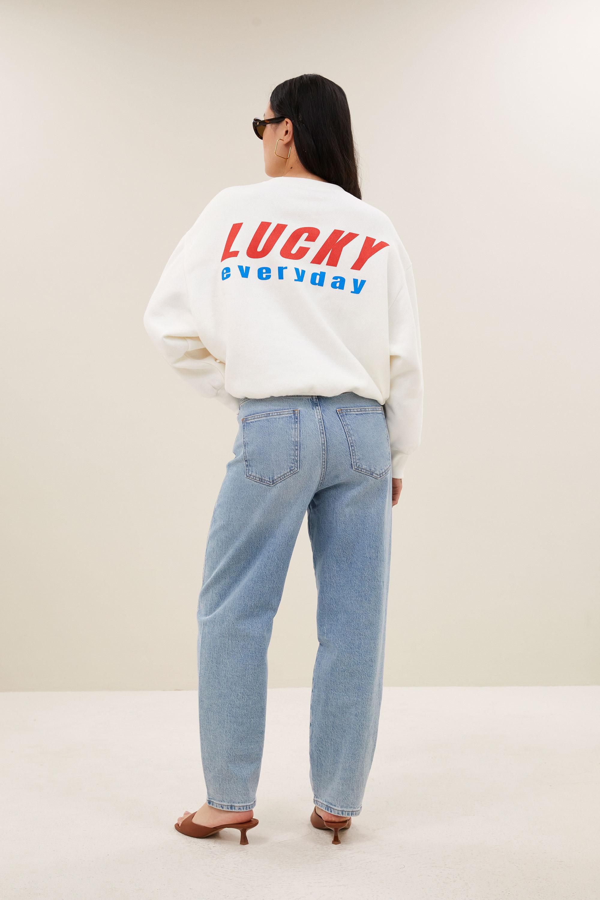 By-Bar Bibi Melange Lucky Everyday Sweater Damen Pullover grau
